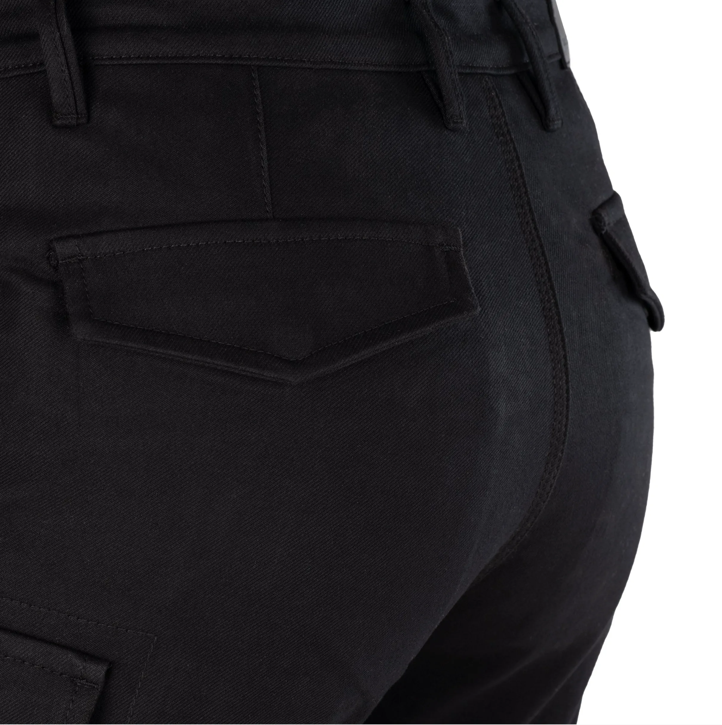 Oxford Original Approved AA Black Cargo Riding Trousers