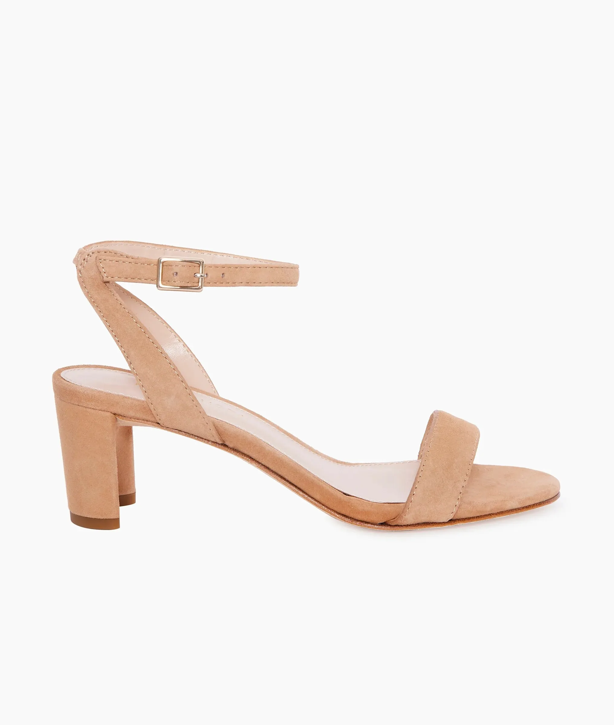 Pelle Moda Moira 2 Low Heel - Latte Suede