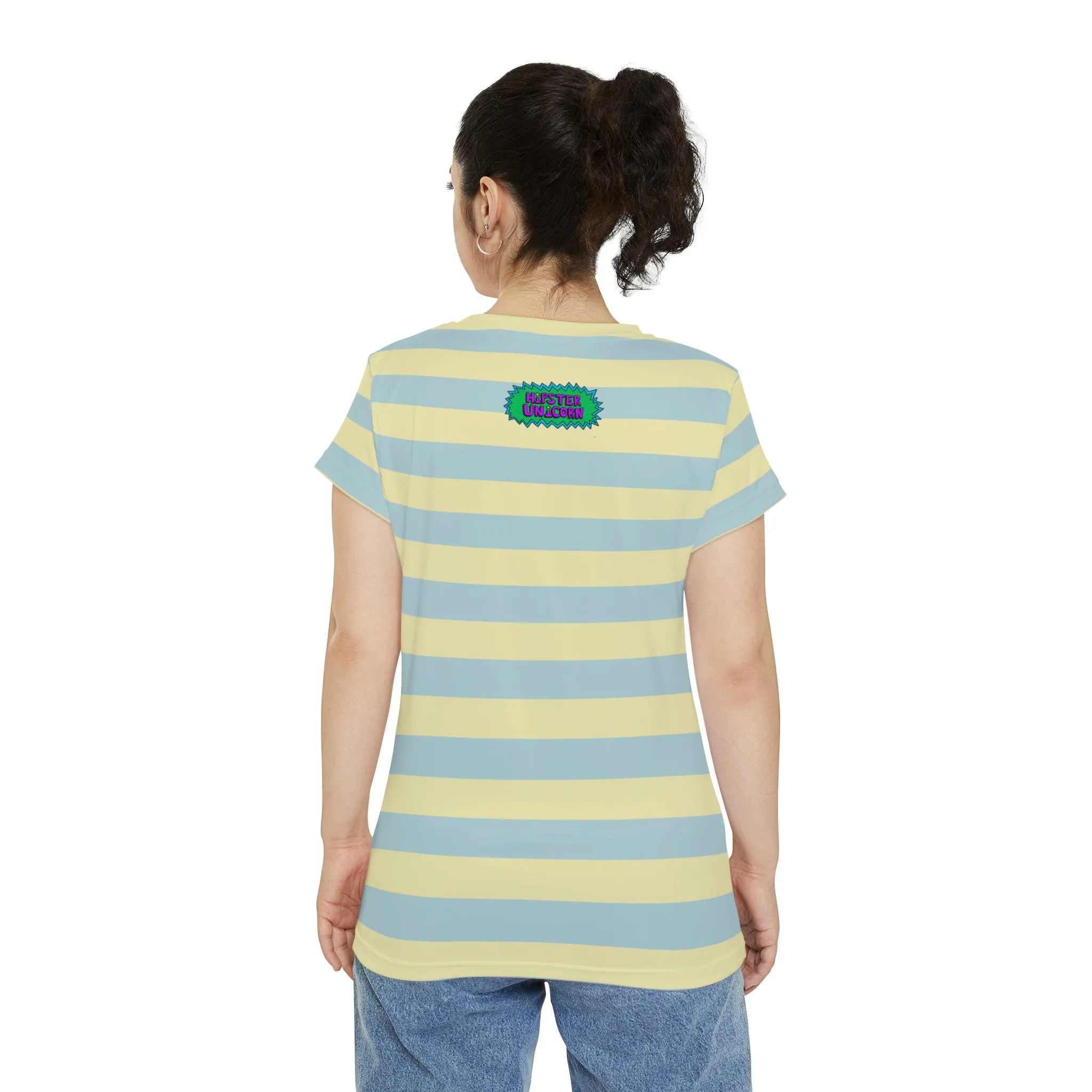 Plant Friends & Stripes Fitted Tee