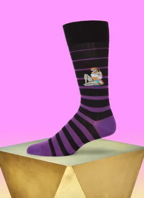 "Baila Me" Sock in Black