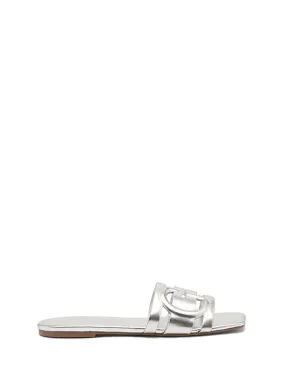 Silver Caffy Sandals