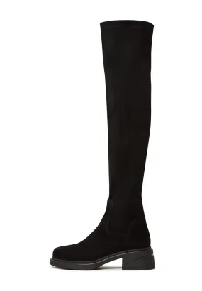 Suede Chic Over-the-Knee Boots