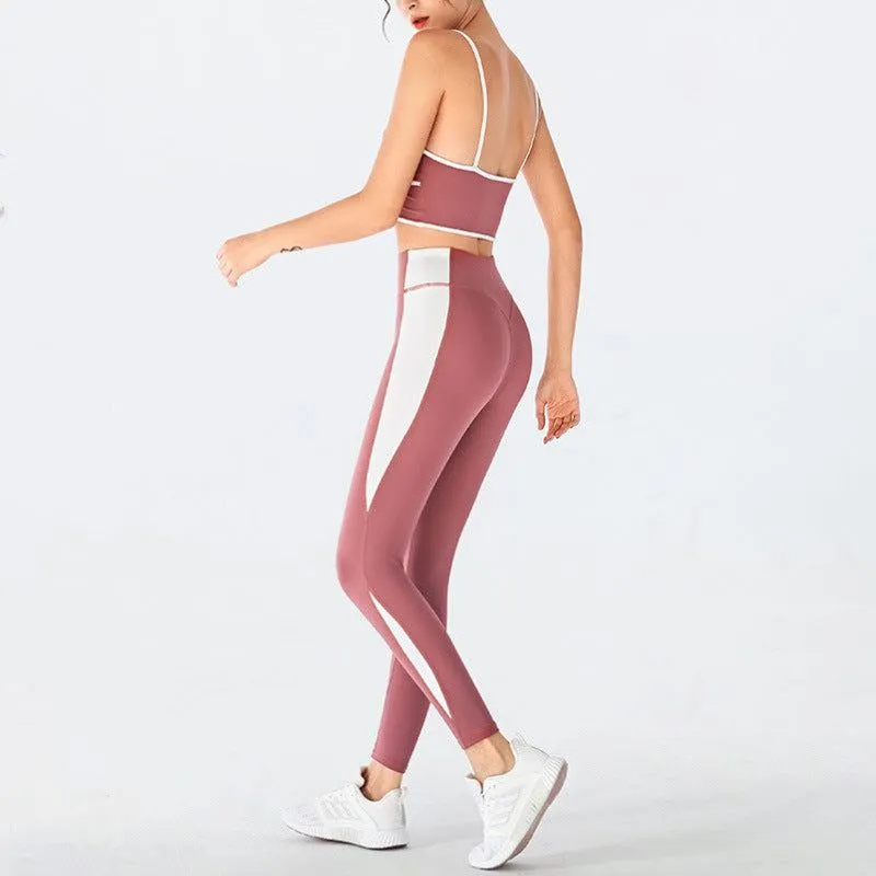 The gym run or jog a two-piece set