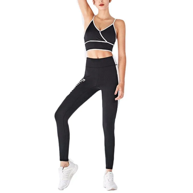 The gym run or jog a two-piece set