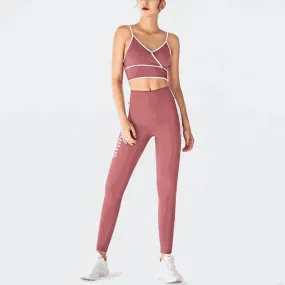 The gym run or jog a two-piece set