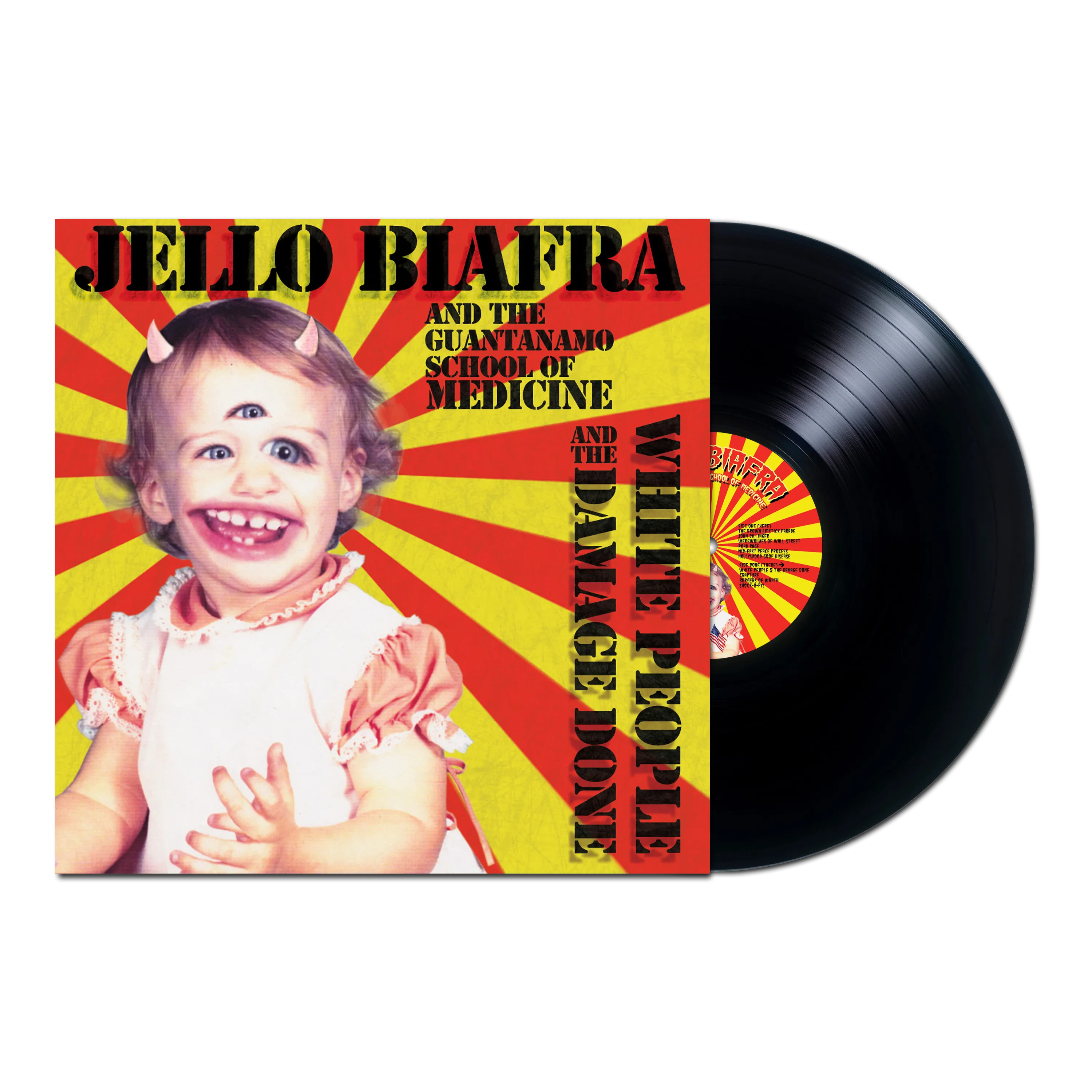 v450 - Jello Biafra And The Guantanamo School Of Medicine - "White People And The Damage Done" - *Pre-Order*