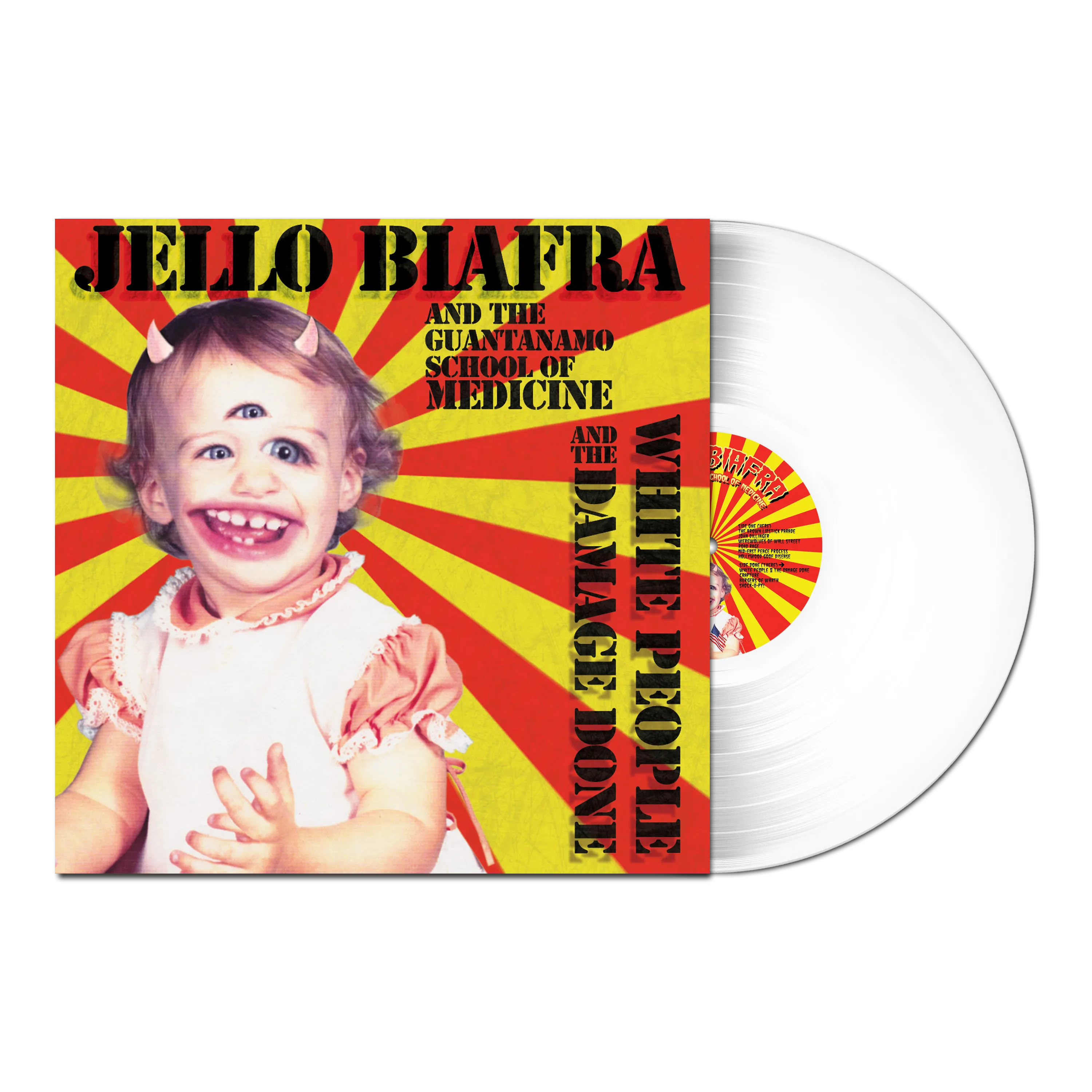 v450 - Jello Biafra And The Guantanamo School Of Medicine - "White People And The Damage Done" - *Pre-Order*