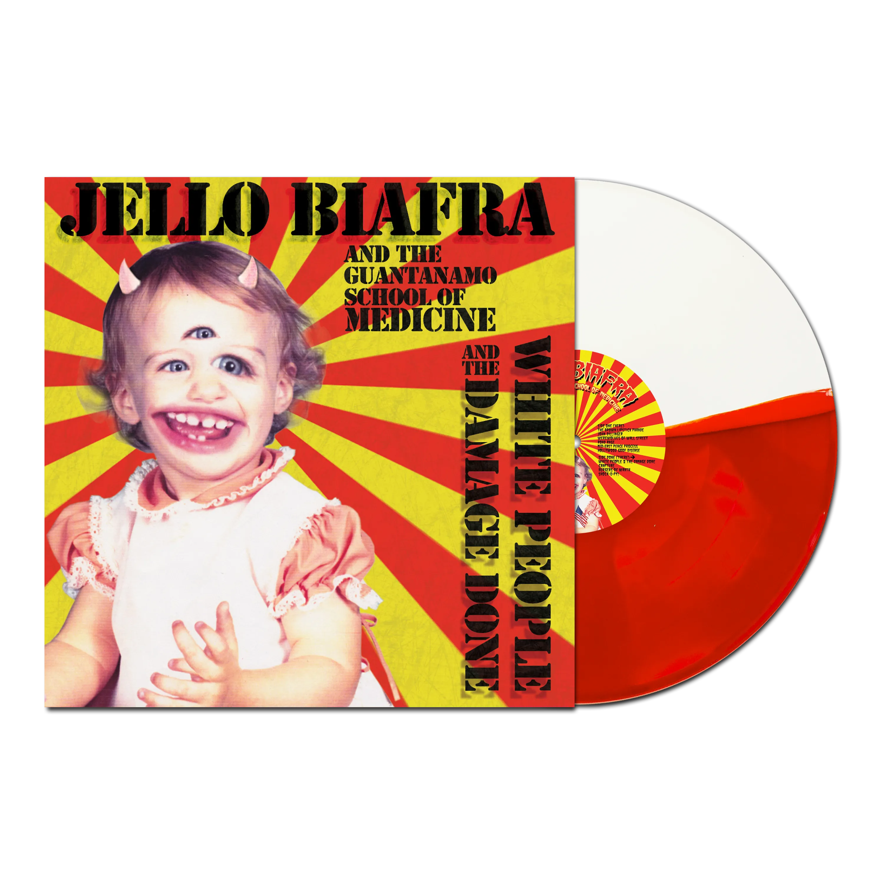 v450 - Jello Biafra And The Guantanamo School Of Medicine - "White People And The Damage Done" - *Pre-Order*