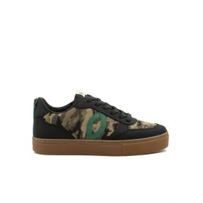 Vegan sneaker Black / Cammo SON019