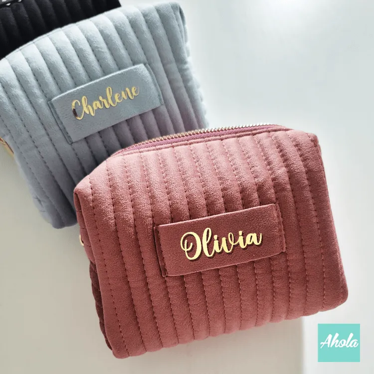 【Velet】Personalised Cosmetic Bag 化妝袋