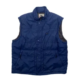 Vintage 90s Blue Nike Puffer Gilet - Extra Large