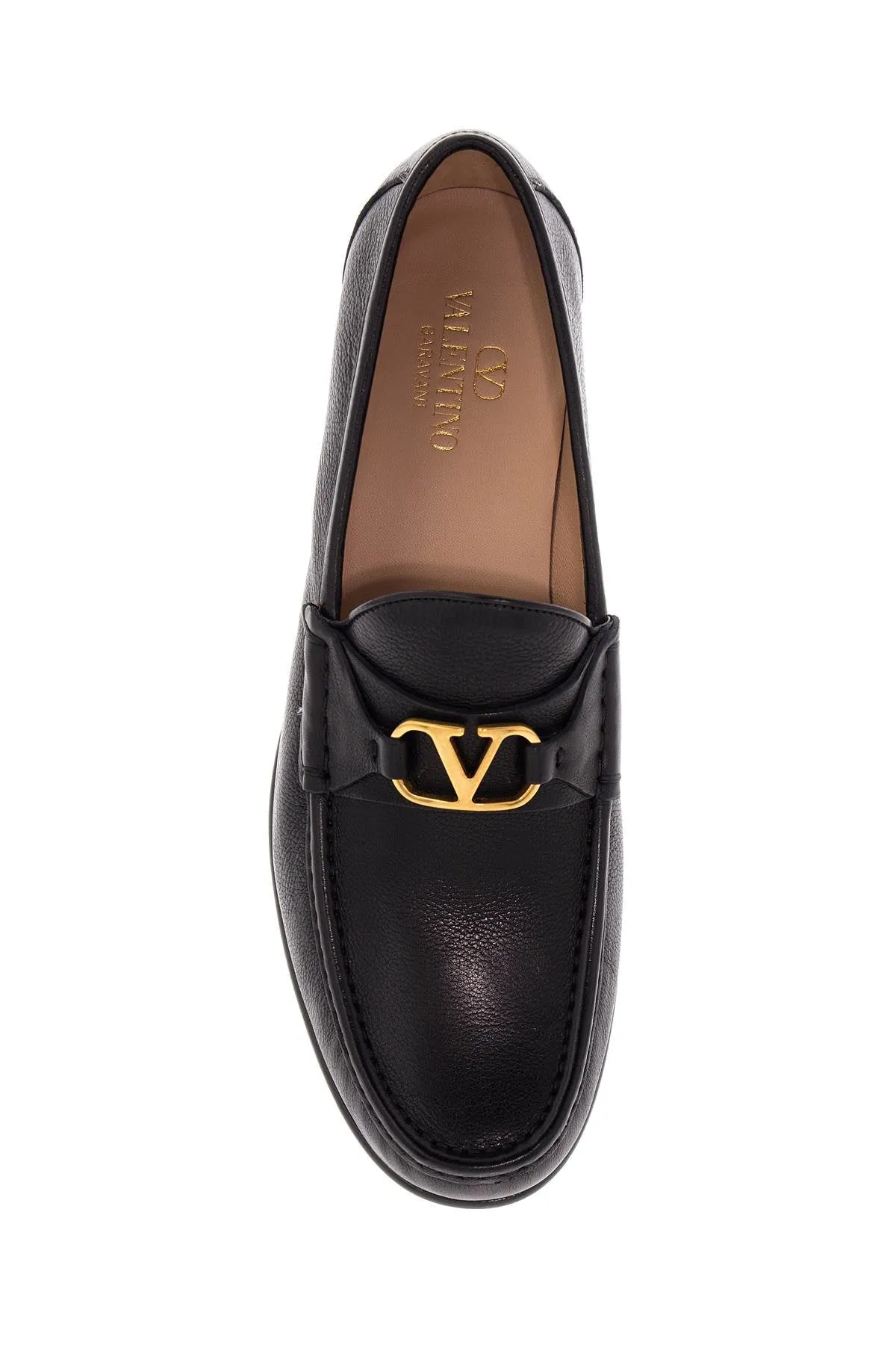 Vlogo Signature Leather Moccasins