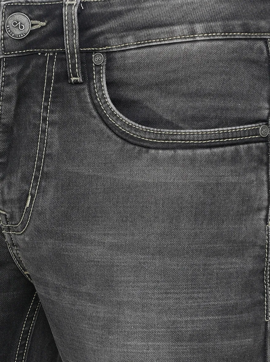 Wild Grey Washed Slim Fit Jeans | JadeBlue